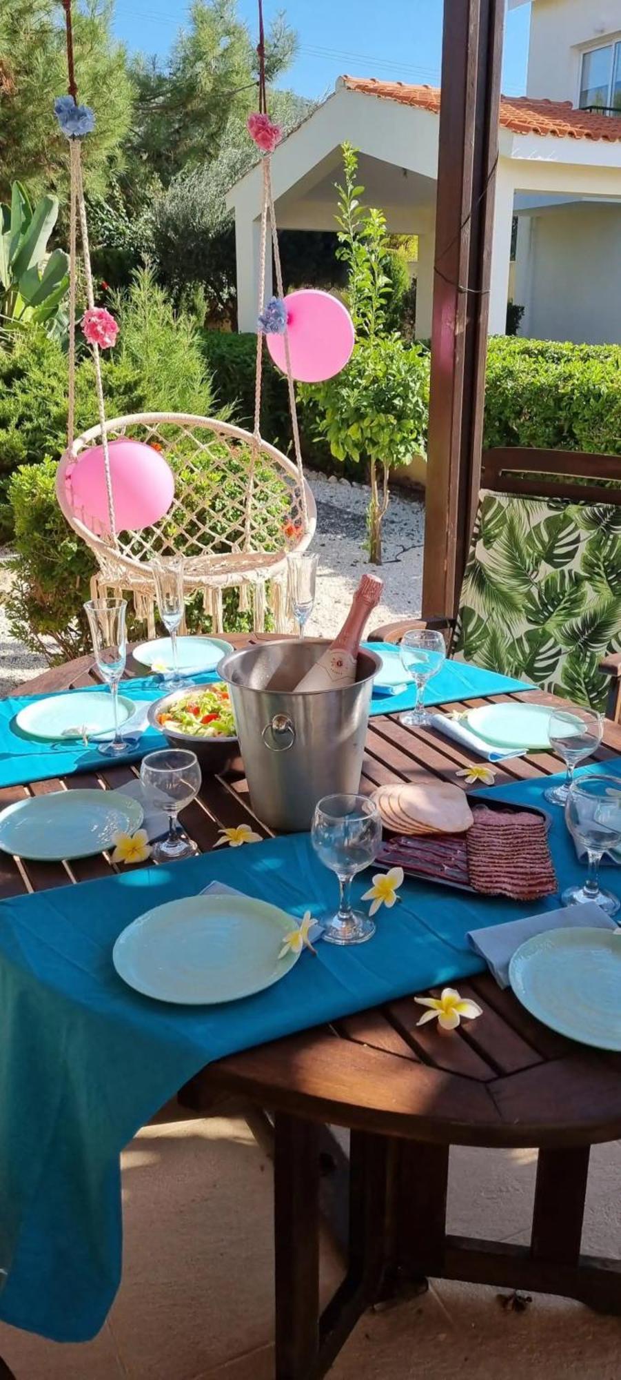 Fab Sea And Mountain View Villa, Walking Distance From The Sandy Beach Yialia Exterior foto